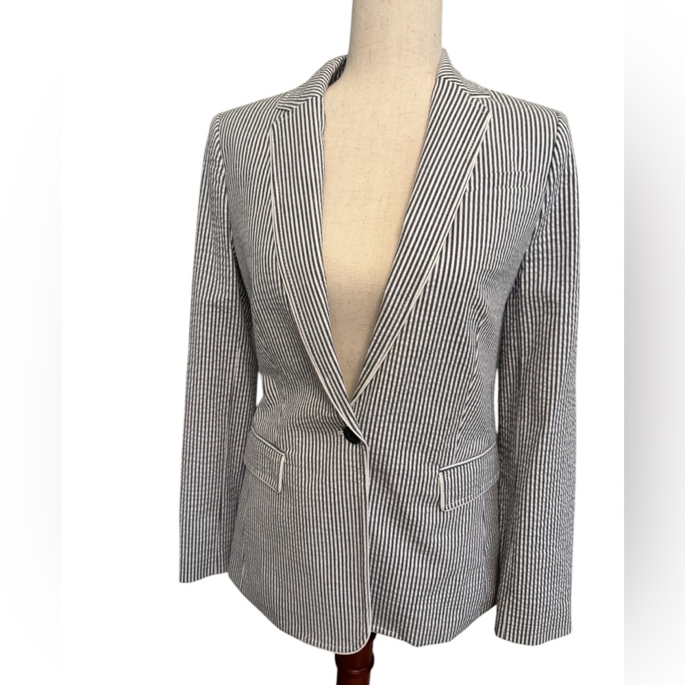 NWT Banana Republic | Seersucker Blazer | Sz 4